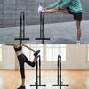 Adjustable Dip Bar Station, Heavy Duty Parallette & Parallel Bars, Stable Dip Stands for Home Gym, Calisthenics & Upper Body Workout Equipment