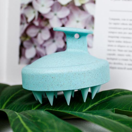 2 шт., массажер для кожи головы, щетка для шампуня со скребком для волос, отшелушивающее средство для обработки кожи головы, перхоть, силиконовый для женщин и мужчин