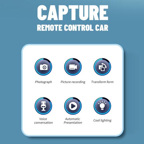 Машинка с дистанционным управлением и видеокамерой в реальном времени 720P для детей, внедорожный грузовик, фотография, игрушка для малышей, мальчиков, подарок на день рождения, Рождество