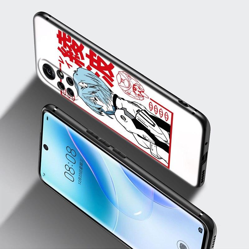 Чехол для телефона Anime Girl Mech для Huawei Honor 60 50 SE 30S Mate 30 20 10 Lite 40 Nova 9 8 Pro Y60 8i 7i 7SE 5T Premium Black Cover