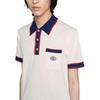 Gucci Cotton piquet polo with Interlocking G 'off-white' Men's 653380-XJDF8-9222