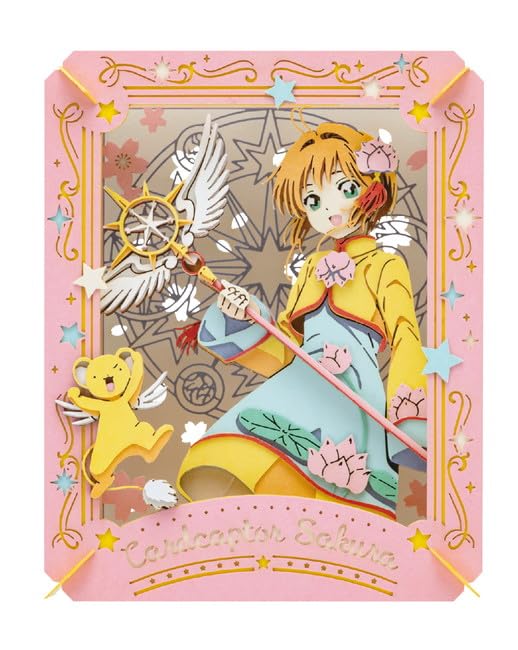 Ensky Cardcaptor Sakura Clear Card Arc Kinomoto Sakura costume H100 x W80 x D42mm Paper PT-395 (Chinese-style ver.)