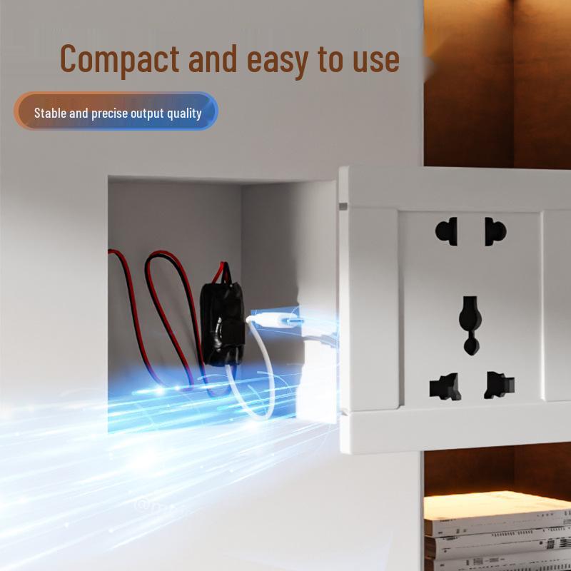 4K Wireless Camera 220V to 5V DC Step-Down Converter, USB Voltage 1A Power Supply