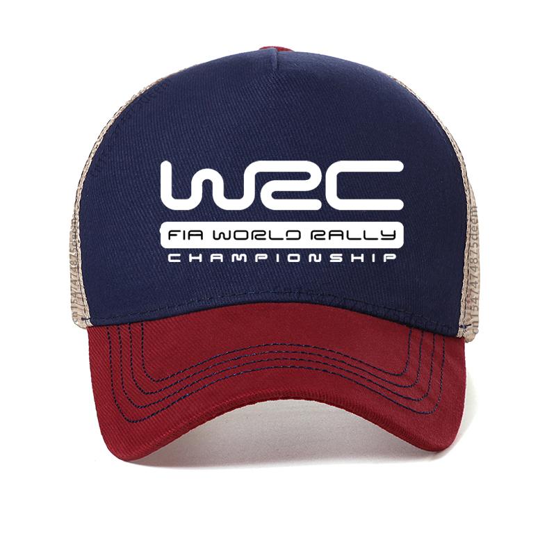 Чемпионат мира по ралли WRC Бейсболка Модная Крутая Шляпа WRC Унисекс Регулируемая Snapback кепка летняя Сетчатая дышащая шляпа