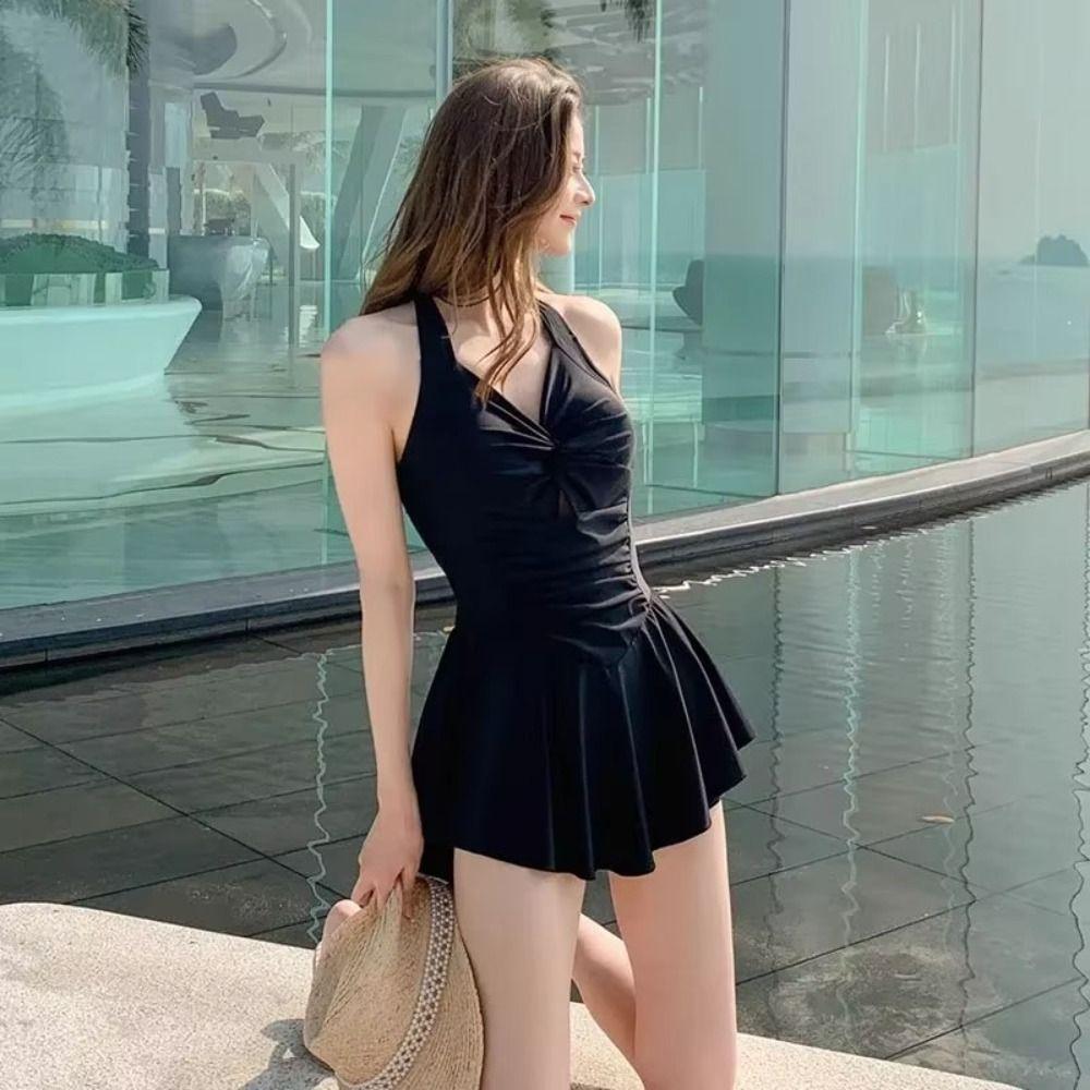 High Waist Beach Swimwear Waterproof Summer Beach Dress Women Beach Wear Swim Skirt Women