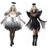 Adult Sexy Dark Fallen Angel Cosplay Costume Women Vampire Ghost Bride Devil Halloween Carnival Costumes