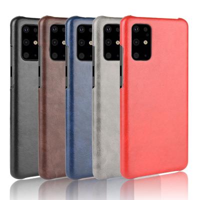 Жесткий чехол из кожи личи для Samsung Galaxy S22 S20 Fe S21 Ultra S9 S10 Note 10 20 A01 A51 A71 A81 A91 A52 5g A12 A32 A72, чехол