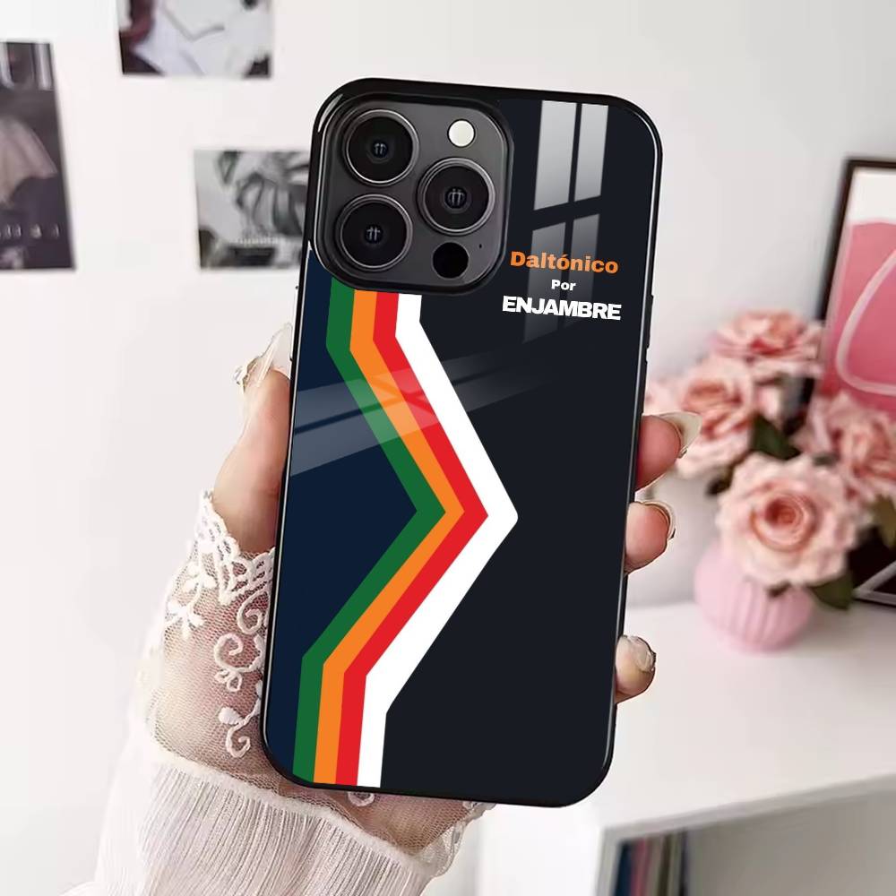 TV ENJAMBRE Daltonico Phone Case For iPhone 17,16,15,14,13,12,Plus,Pro,Max for Magsafe Magnetic Wireless Charging