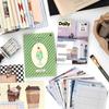 50 листов Ретро Ins Мемо Материал Книга Декоративная Бумага Креативный Коллаж Junk Journal DIY Скрапбукинг Эстетичная Бумага для Поделок