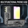 Military Armor Holder Protective Case for Samsung Galaxy S24 Plus Ultra M15 F15 A55 A15 A35 A25 M55 Phone Case Ring Stand Hard Back Protection Cover