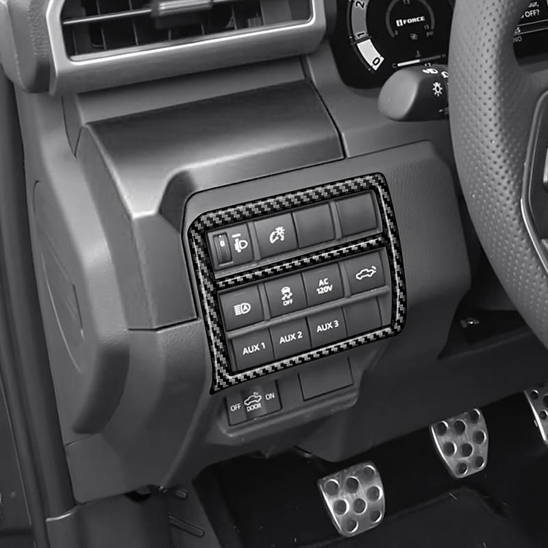 LHD For TOYOTA 4Runner 4 Runner 2025 2026 driver's seat Multi functional button box headlight rear door light bar button cover