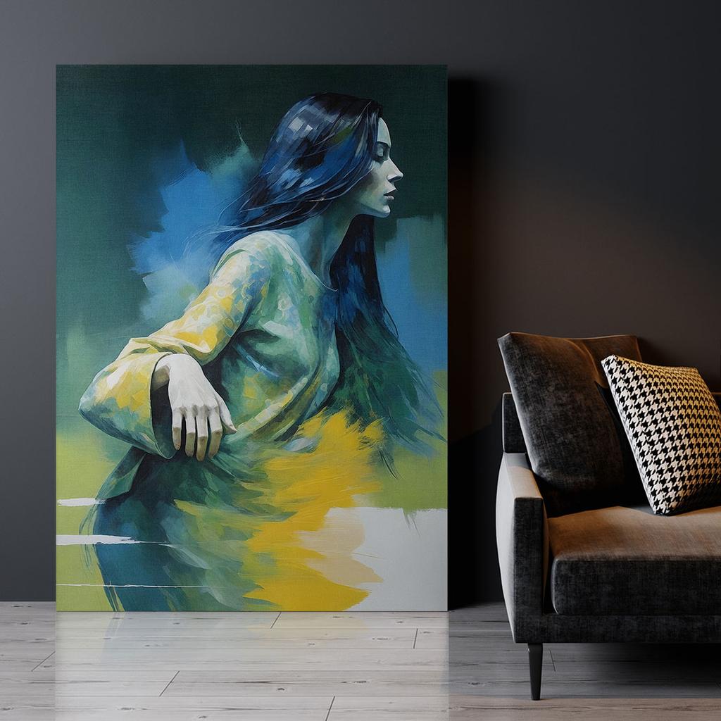 Canvas Painting Abstraction Painting Portrait
