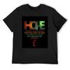 HOPE DOESN'T DISAPPOINT T-Shirt Short Sleeve Tee Anime Clothes Summer Clothes Mens Plain T Shirts