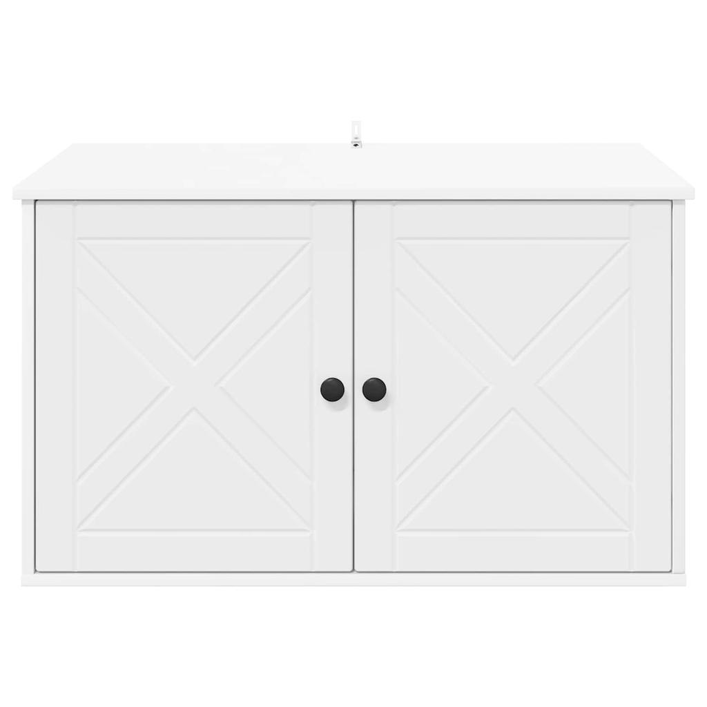 Cat House White 85 x 55 x 50.5 cm Engineered Wood