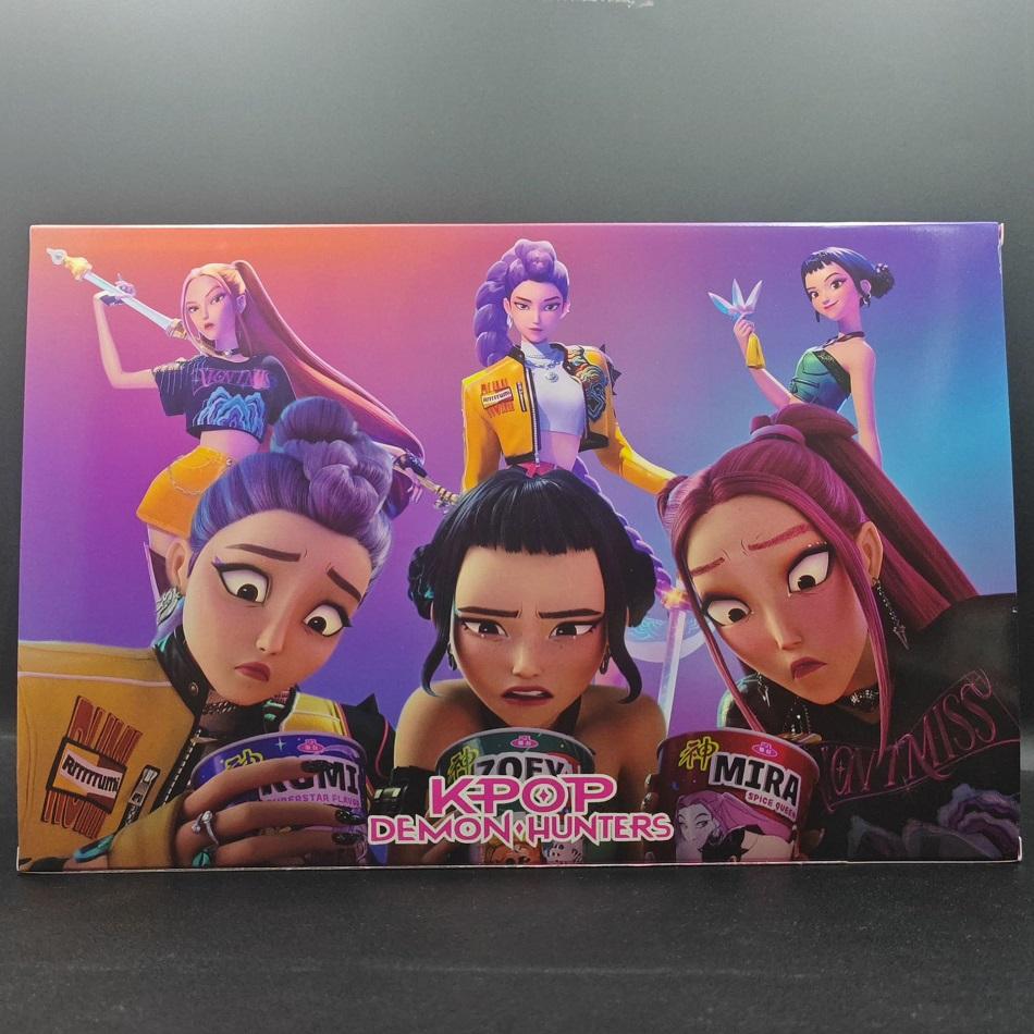 Аниме KPop Охотник на демонов Кукла Игрушка Руми Мира Зои Статуэтка персонажа Модель ПВХ Настольное украшение Игрушка Подарок на день рождения