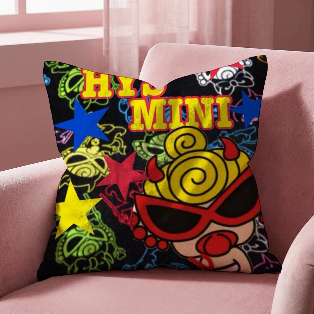 Модная наволочка H-Hysteric-M-MiniS для подушки, многоцелевая, для дома и автомобиля - Двусторонняя, мягкая и прочная для ежедневного использования