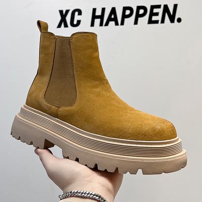 Дизайн Sense Интернет Знаменитость Универсальные Ботинки Martin Модные Британский Стиль Высокие Ботинки Sense 44161-A