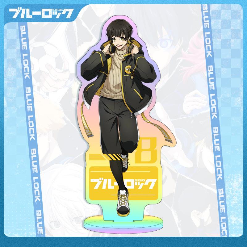 Blue Prison Rainbow Laser Large Standee Cartoon Acrylic Peripheral Creative Ornaments Can Be D