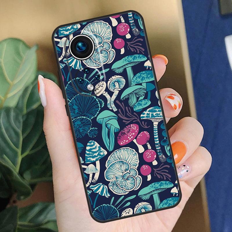 Странный Психоделический Чехол-Гриб Для Honor X8b X9b X9a X8a X8 X9 X9c 50 70 90 Lite Honor 200 Pro Magic 7 5 6 Lite Чехол