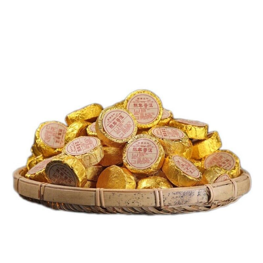 Юньнаньский Пуэр Чайный Блинчик Мини Сяотуоча Шу Чай Аромат Клейкого Риса 500г