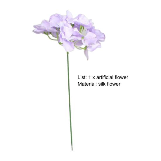 Имитация Гортензии Декоративная DIY Cut Бесплатная Креативная Необслуживаемая Бессмертный Цветок Домашний Декор