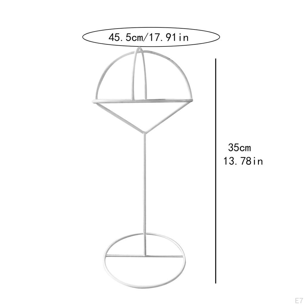 Cap Display Stand Hat Displaying Rack Simple Dome Design Multipurpose Decoration Holder Storage