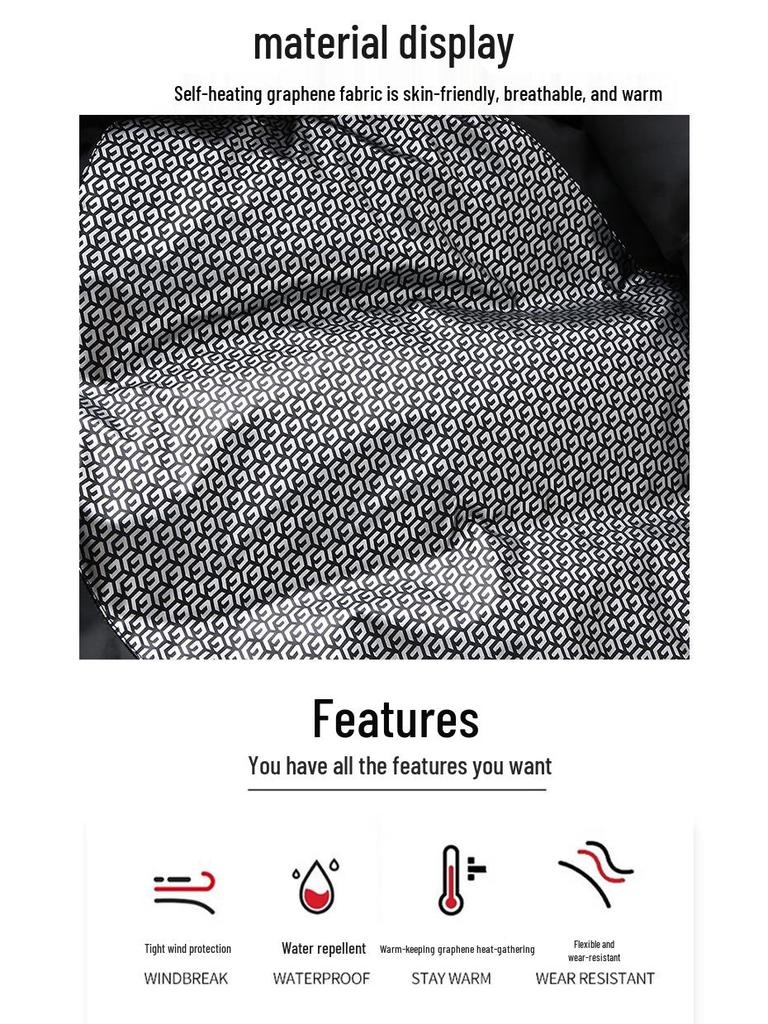 Унисекс Парка Зима 2025: Модная, Плотная, Теплая Рабочая Лыжная Куртка для Пар