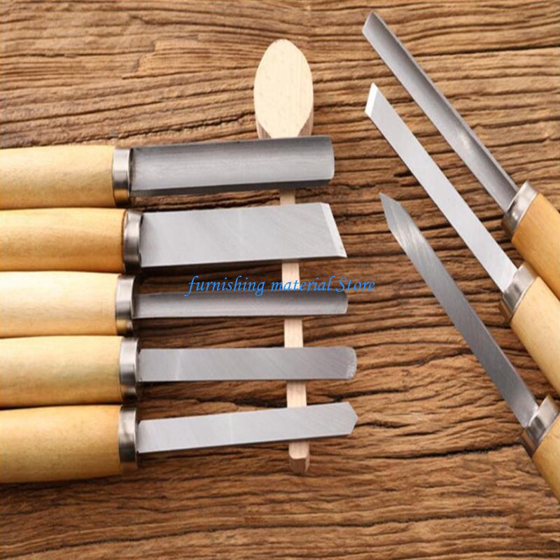 Y5GD 8 шт. Набор резцов для токарного станка по дереву, стамески