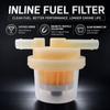 1/3Pcs Inline Structure Inline Fuel Filter Gasoline Fuel Filter  Motorcycle Accessories