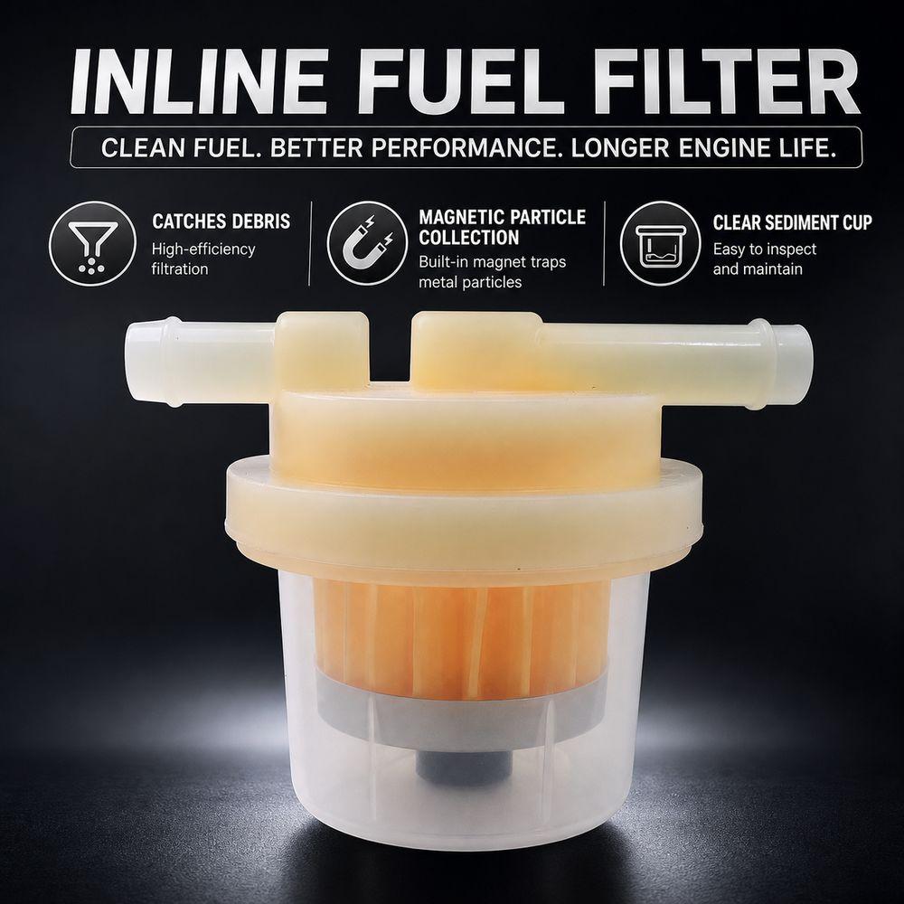 1/3Pcs Inline Structure Inline Fuel Filter Gasoline Fuel Filter Motorcycle Accessories