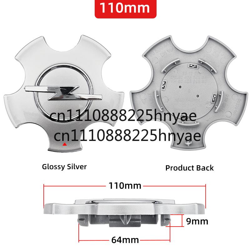 Q1014PCS 53/58/60/64/100/110mm Car Wheel Center Cap Logo Hub Cover Badge Emblem for Opel Insignia Astra J H G F Corsa Zafira Tigra
