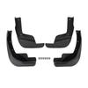 4pcs Car Mud Flaps Black Splash Proof Protective Impact Resistant Tire Protector Mudflaps for Qashqa