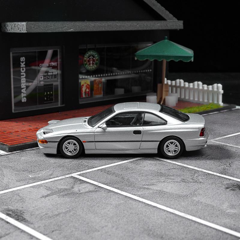 1/64 BMW 850 CSi литой автомобиль игрушечные машинки модель автомобиля миниатюрная масштабная модель автомобиля для детей