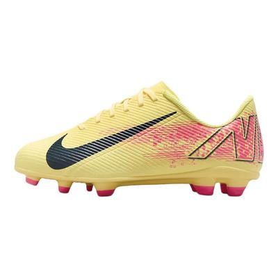 Килиан Мбаппе x Mercurial Vapor 16 Club MG GS Лазерно-оранжевые детские кроссовки Армейско-темно-синий FQ8288-800