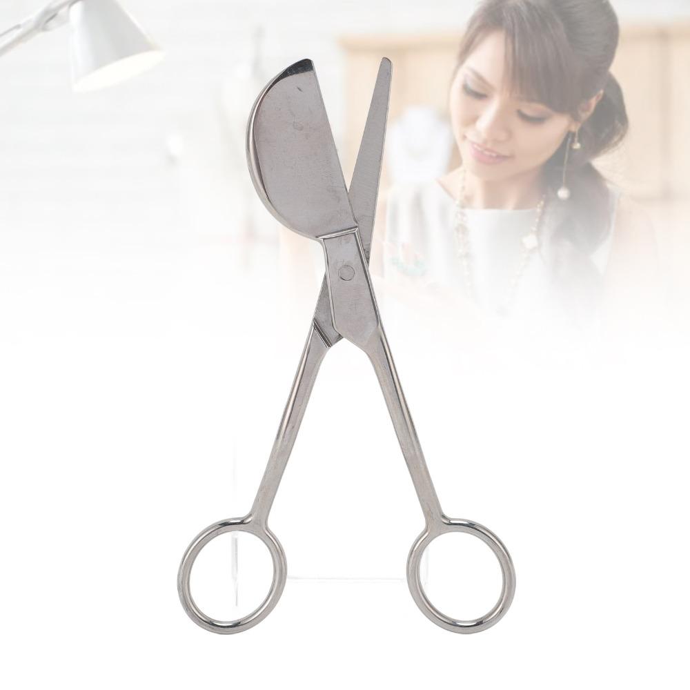 6 Inch Applique Scissors Curved Offset Handle Carpet Scissors Duckbill Scissors Textile Handwork