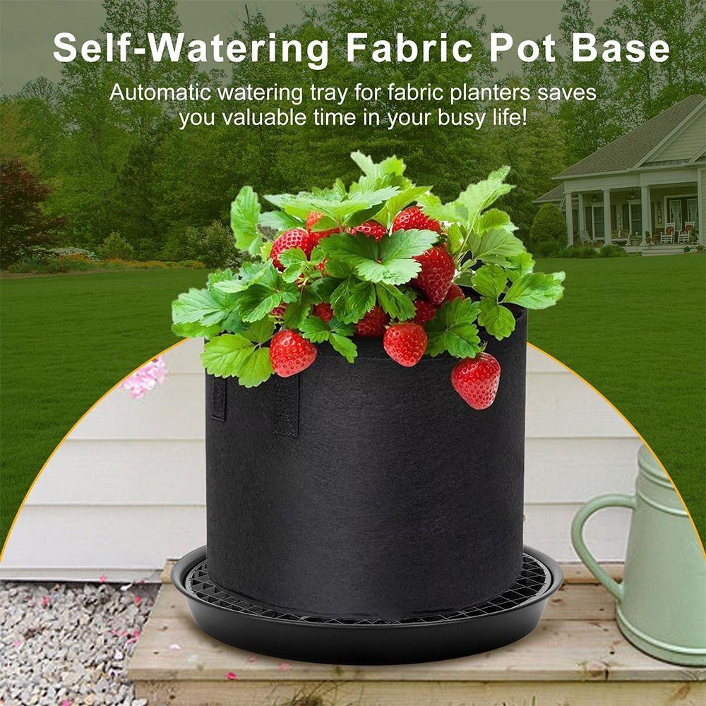 Breathable Self Watering Plant Tray Adjustable Flowerpot Mat Plant Grow Bags  Greenhouse
