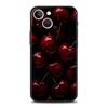Красная вишня Чехол для телефона Для iPhone 17 16E 15 16 14 13 12 11 Pro Max 7 8 Plus Мягкий ТПУ Задняя крышка