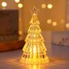 Mini Glowing Christmas Tree Tabletop Ornament & Night Light