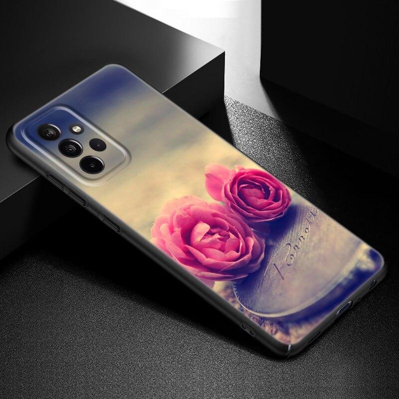 Красивый чехол для телефона с изображением розы для Samsung Galaxy A21 A30 A50 A52 S A13 A22 A32 A33 A53 A73 5G A11 A12 A31 A51 A70 A71 A72