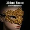 Shiny Acrylic Crystal Half Face Mask Full Jewelry Cosplay Mask Gift Idea Rave Mask  Halloween Event