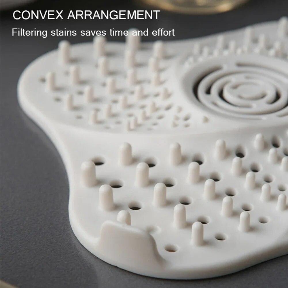 1Pc Anti-blocking Hair Catcher And Stopper Plug Trap Shower Floor Drain Covers Sink Strainer Filter Bathroom Kitchen Accessories