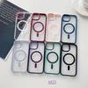 Подходит для iphone17 магнитный чехол для мобильного телефона прозрачный Apple 16ProMax металлический глаз орла 15 противоударный защитный чехол 14