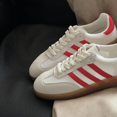 Новые кожаные туфли на плоской подошве, повседневные дышащие сетчатые туфли Dexun, женские маленькие белые туфли в цветовой гамме