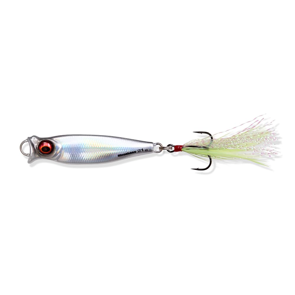 Megabass 21г LZ Silver Shad METAL-X