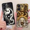 For Tecno Spark Go 3 2026 Cool Dragon Tiger Pattern Phone Case For Tecno Spark Go3 KN3 Black Silicone Soft Cases Bumpers