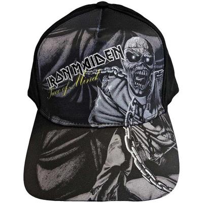 Iron Maiden Серая бейсболка унисекс для взрослых Piece Of Mind