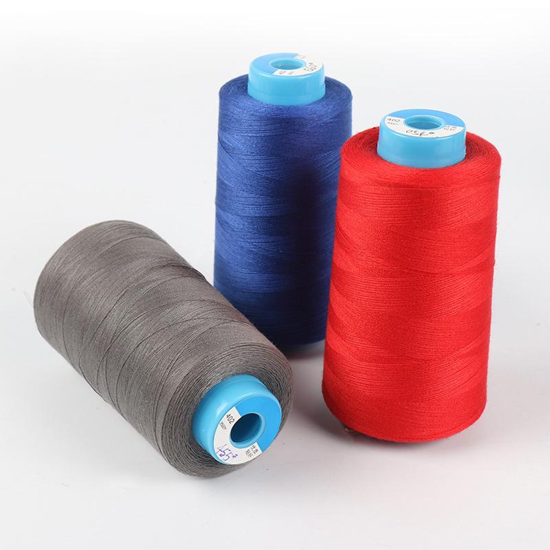 Polyester Sewing Tools Durable Sewing Machine 3500Yards/Roll 40 Colors Industrial Sewing Thread High Quality Overlocking Thread Popular Accessories
