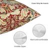 Пользовательский скандинавский винтажный чехол на подушку для дивана William Morris, мягкий текстильный чехол на подушку с цветочным узором, домашний декор