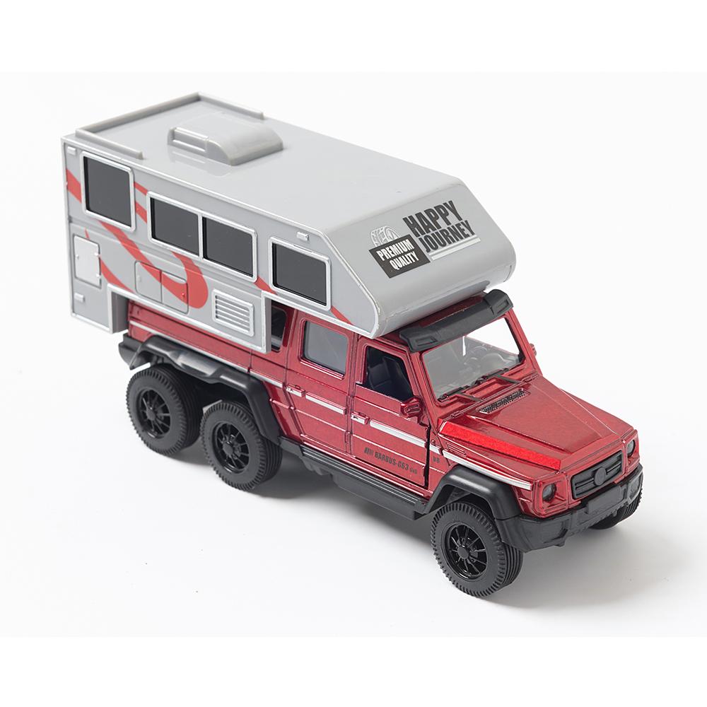 1:32 масштаба литой металлической классической модели автодома с инерционным механизмом