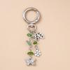 Fashion Flower Animal Keychain Love Heart Key Ring for Women Girls Handbag Pendants DIY Handmade Jewelry Gifts